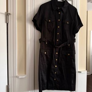 LN Calvin Klein black dress.  Size 16W